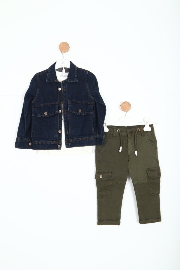 طقم للأولاد من عمر 2 إلى 5 سنوات 12088 - 6