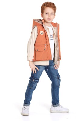 طقم سفلي وعلوي للأولاد من عمر 6 إلى 9 سنوات 13082 - 3