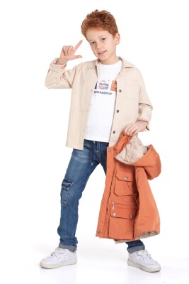 طقم سفلي وعلوي للأولاد من عمر 6 إلى 9 سنوات 13082 - 4