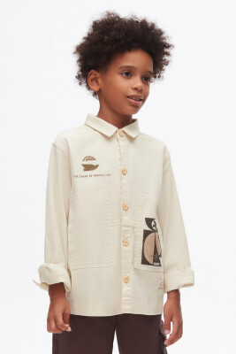 قميص للأولاد من 8 إلى 14 سنة 47319 - NK KİDS