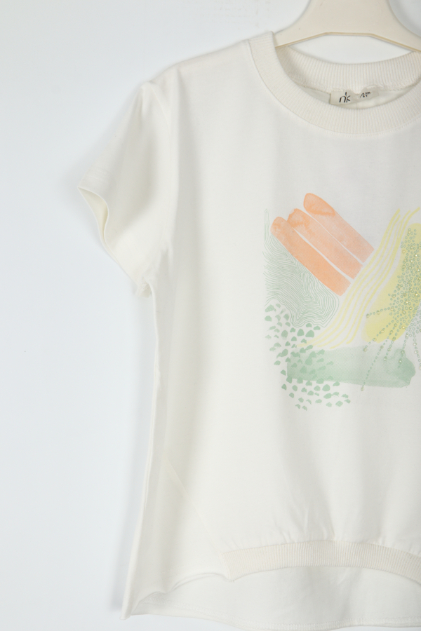 تي شيرت بناتي من عمر 8 إلى 14 سنة 38435 - 2