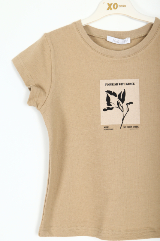 تي شيرت بناتي من عمر 8 إلى 14 سنة 38406 - 2