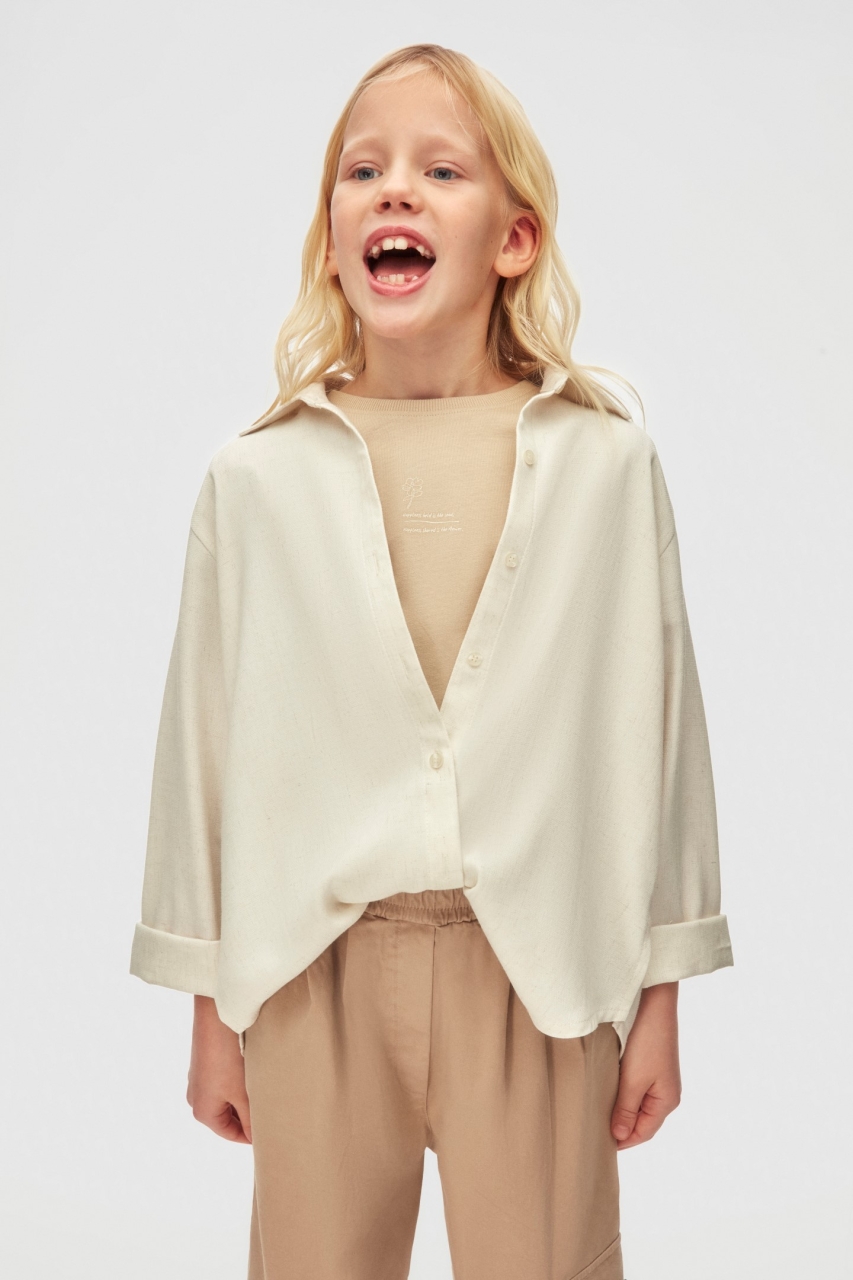 قميص بناتي 8-14 سنوات 38416 - 1