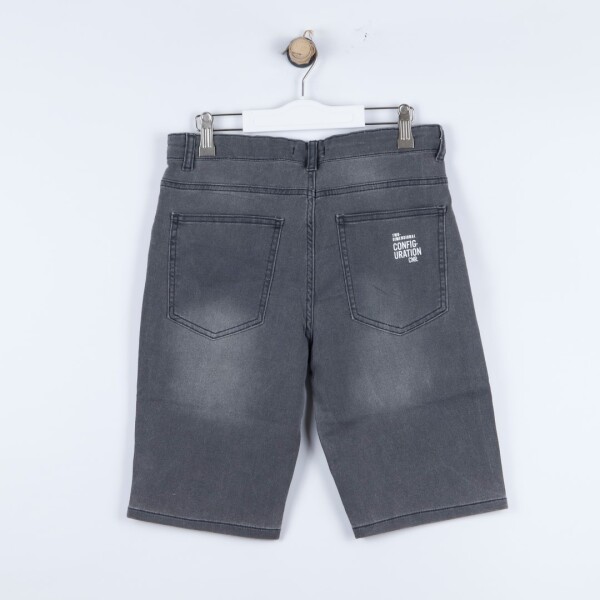 P-003936 (nk 62700) Erkek Second Şort 8-14 Yaş Gri - Yeşil - NK KİDS