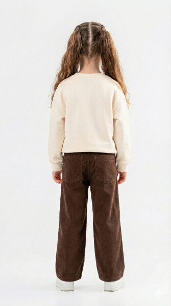 طقم بدلة بناتي مكون من قطعتين للأعمار من 8 إلى 14 عامًا SET0397 - 2