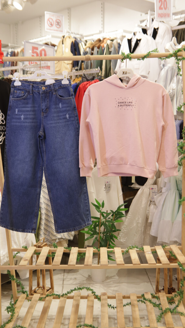 طقم بدلة بناتي مكون من قطعتين للأعمار من 8 إلى 14 عامًا SET0400 - 3