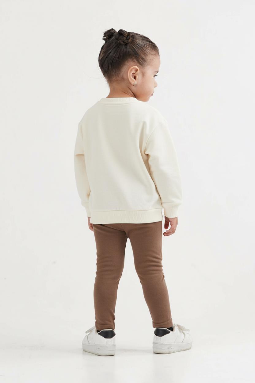 طقم بناتي مكون من قطعتين من عمر 1 إلى 4 سنوات SET0421 - 2