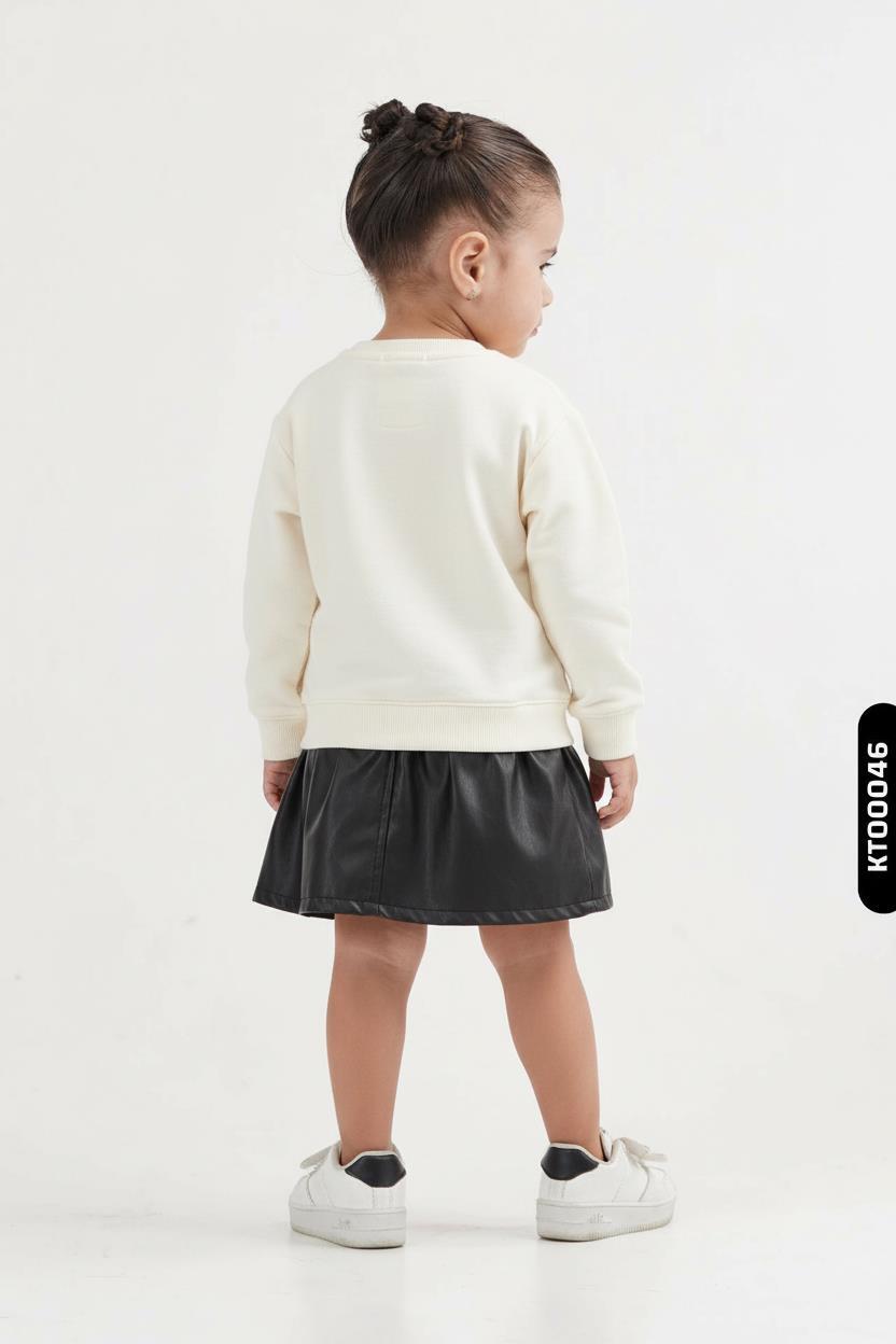 طقم بناتي مكون من قطعتين من عمر 1 إلى 4 سنوات SET0426 - 2