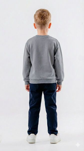 طقم بدلة مكون من قطعتين للأولاد من عمر 8 إلى 14 سنة SET0427 - 2