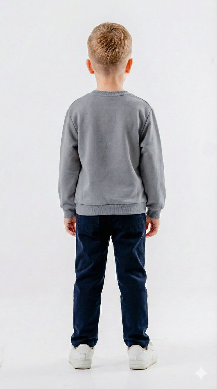 طقم بدلة مكون من قطعتين للأولاد من عمر 8 إلى 14 سنة SET0427 - 2