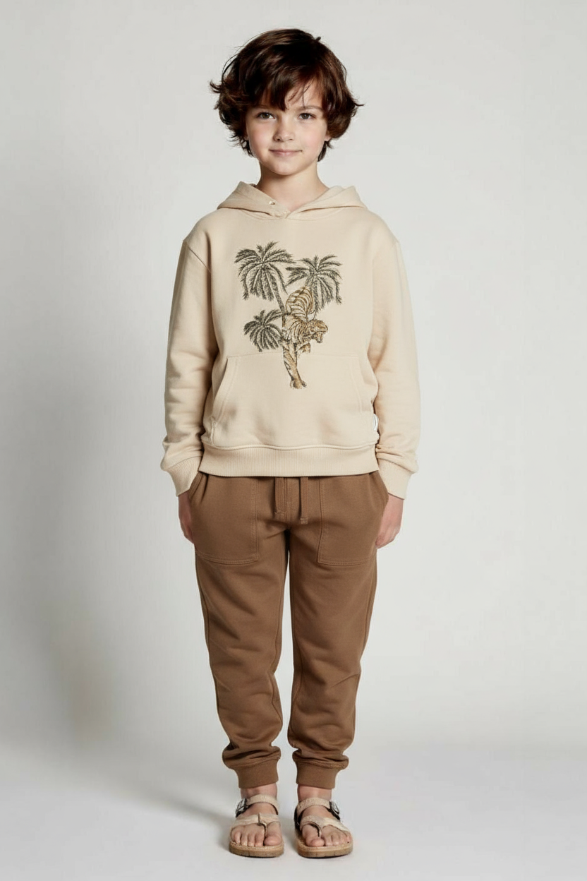 طقم بدلة مكون من قطعتين للأولاد من عمر 8 إلى 14 سنة SET0439 - 1