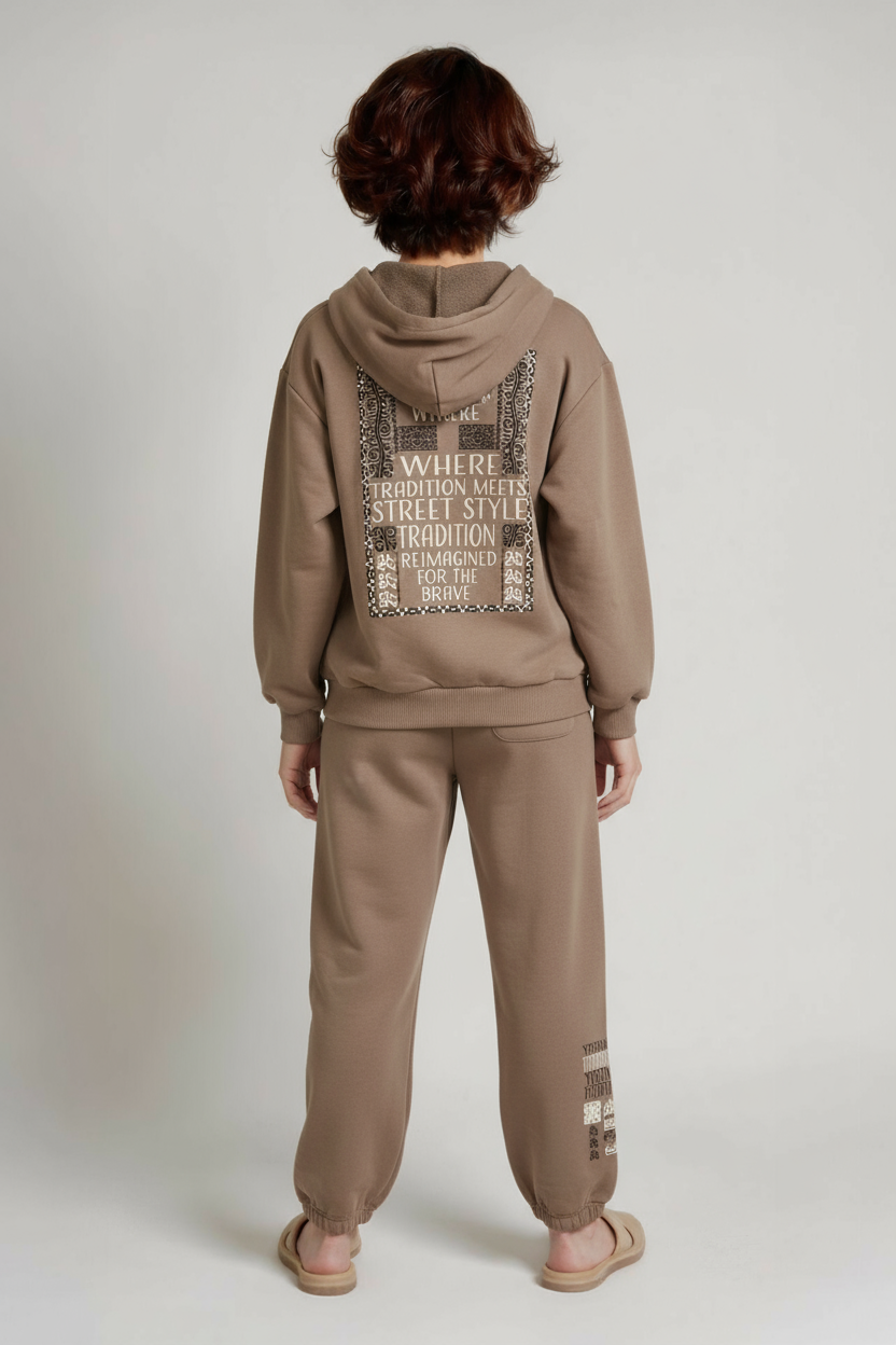 طقم بدلة مكون من قطعتين للأولاد من عمر 8 إلى 14 عامًا SET0440 - 2