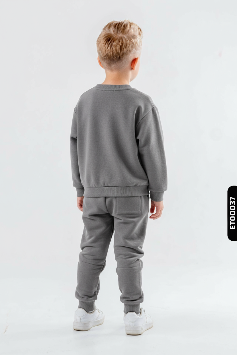 طقم بدلة مكون من قطعتين للأولاد من عمر 4 إلى 8 سنوات SET0450 - 2