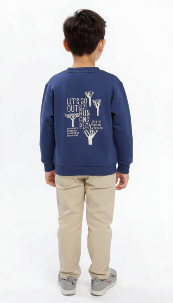 طقم ملابس أطفال مكون من قطعتين من عمر 1 إلى 4 سنوات SET0453 - 2