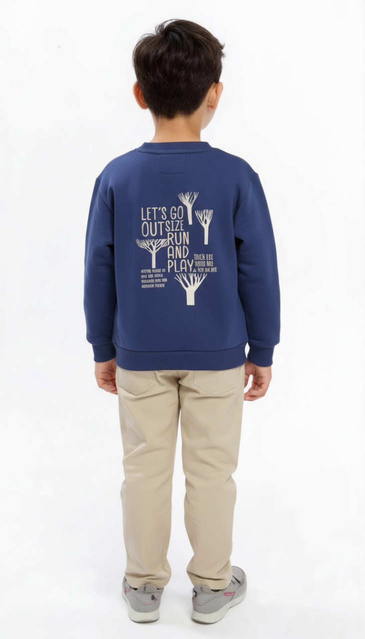 طقم ملابس أطفال مكون من قطعتين من عمر 1 إلى 4 سنوات SET0453 - 2