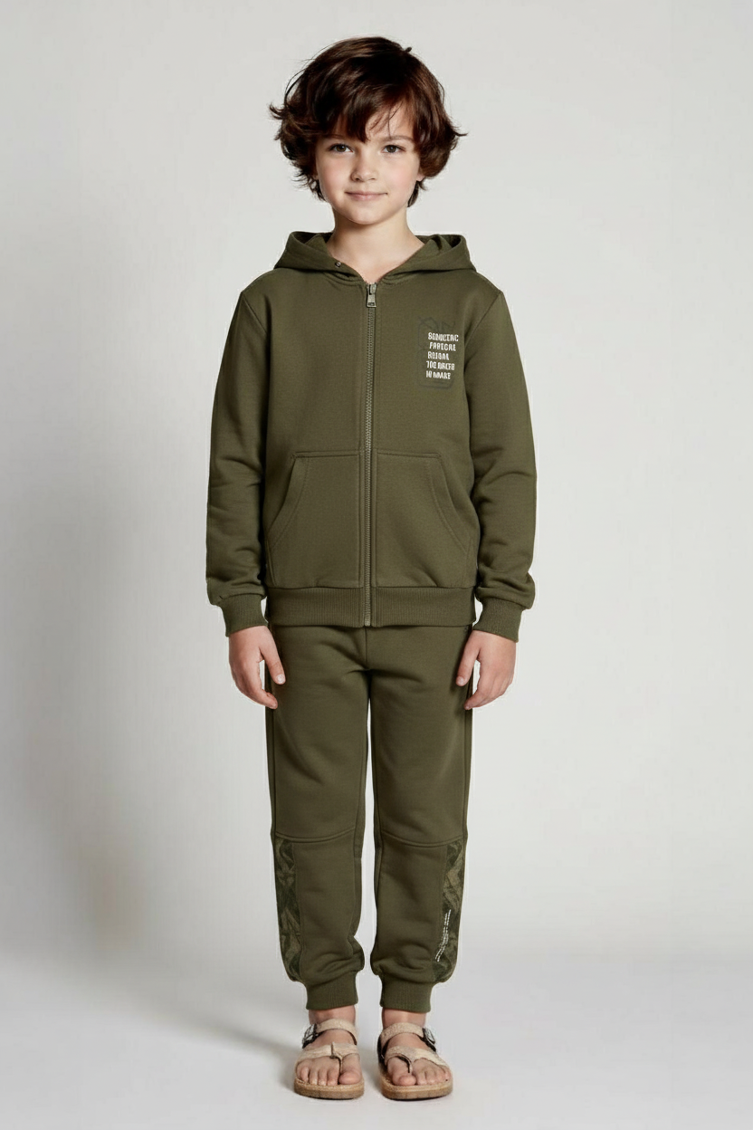 طقم رياضي مكون من 3 قطع للأولاد من عمر 8 إلى 14 عامًا SET0456 - 2