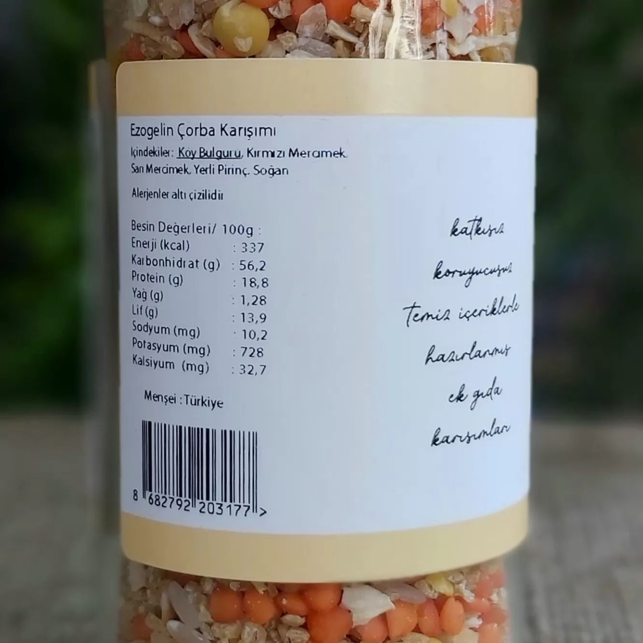 OG Natural Ezogelin Çorba Karışımı 180 Gr - 3