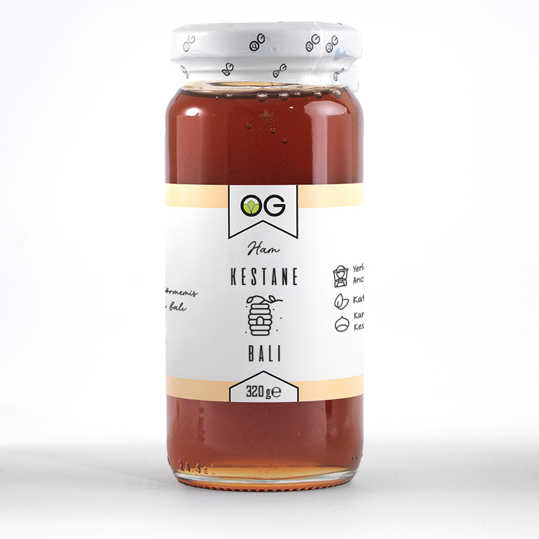 OG Natural Ham Kestane Balı 320 Gr - 1