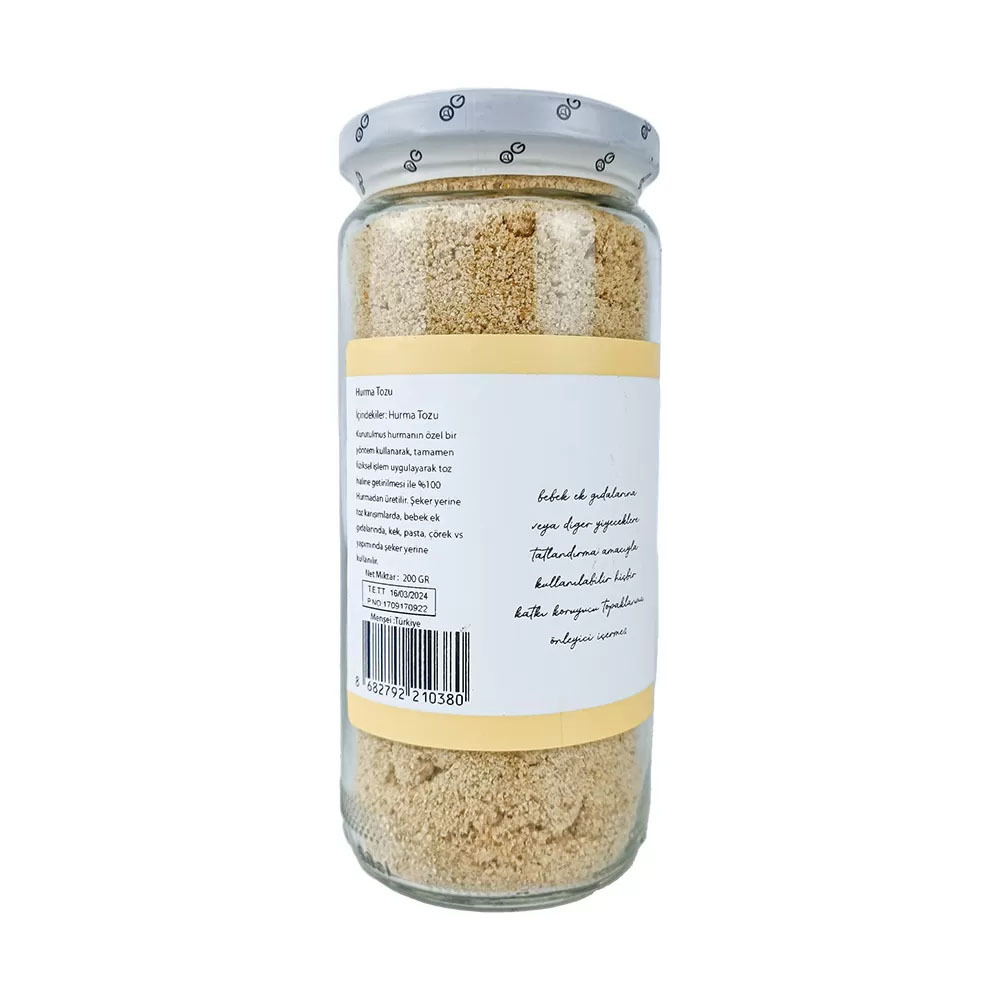 OG Natural Hurma Tozu 200 Gr - 3