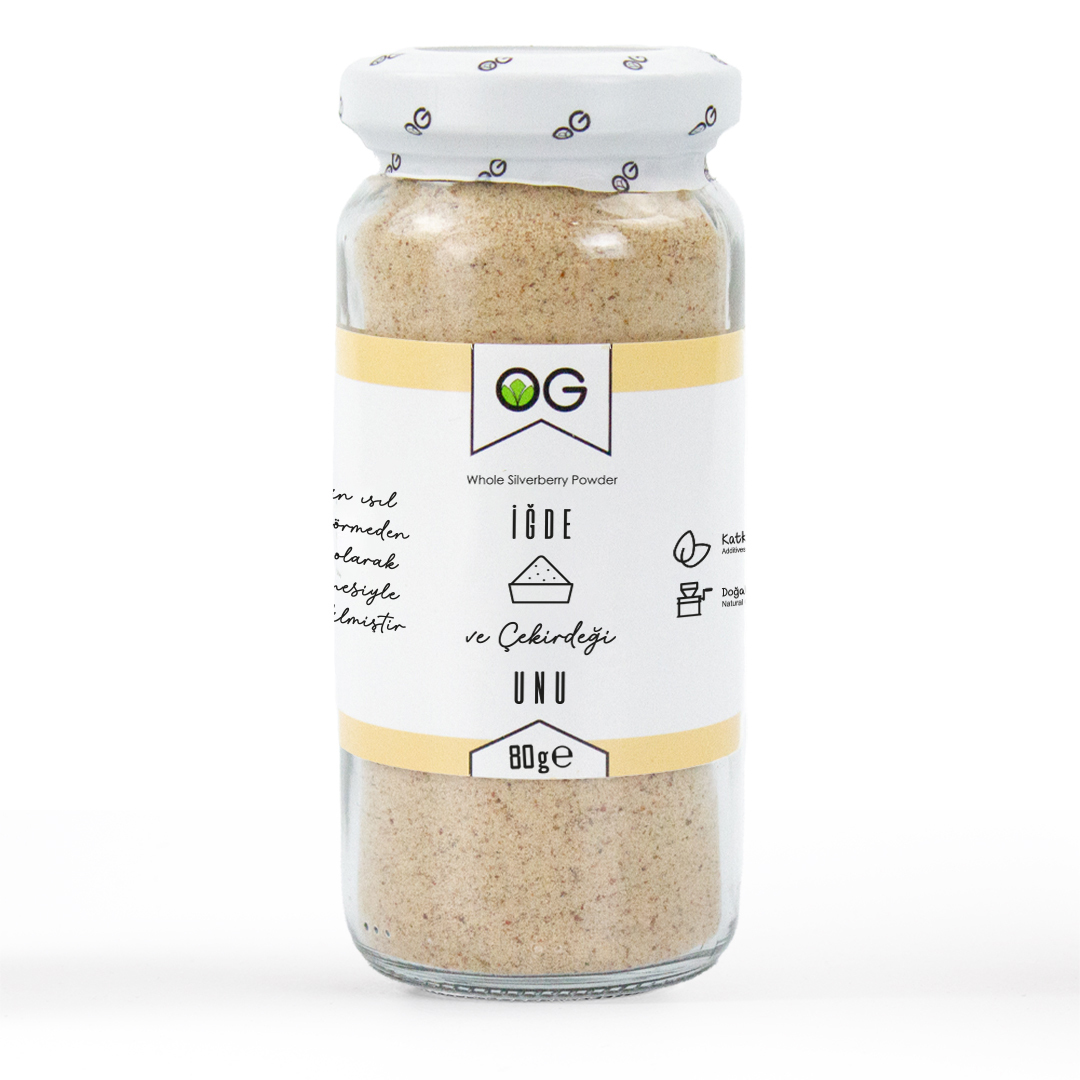 OG Natural İğde ve Çekirdeği Unu 80 Gr - 1