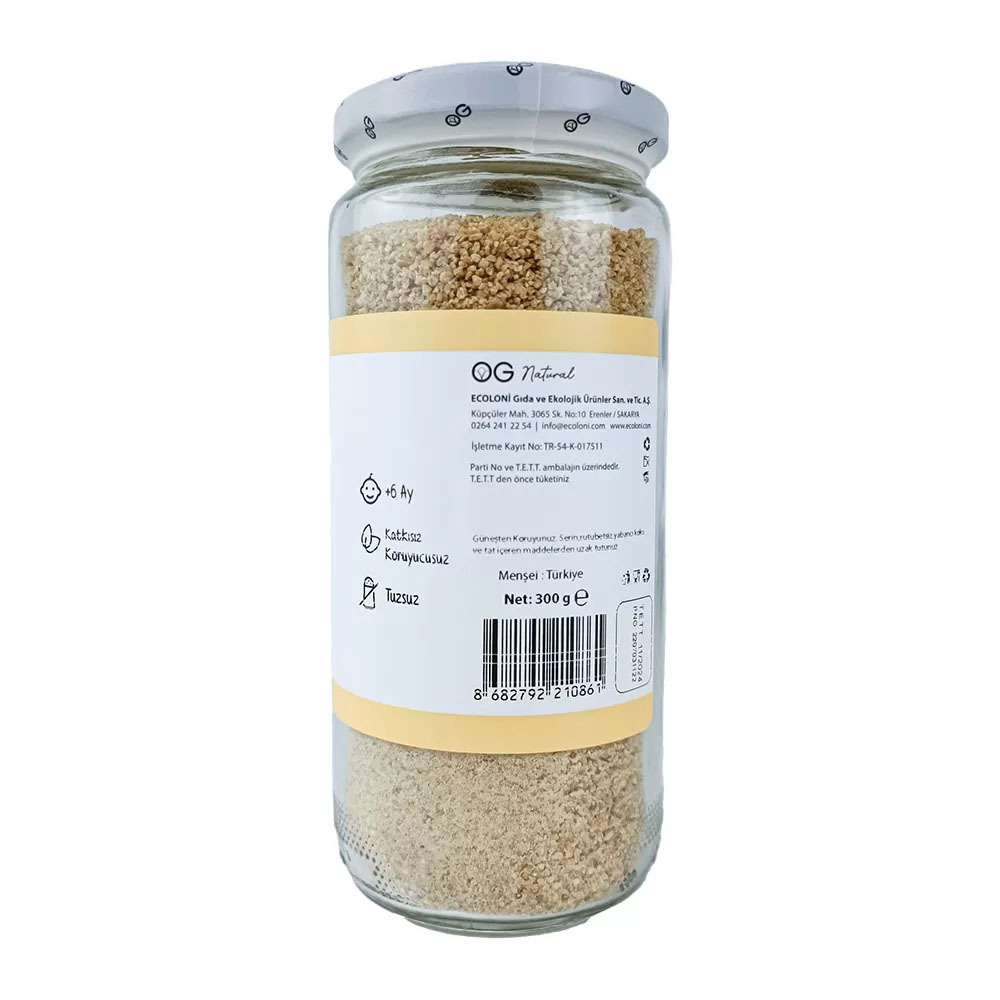 OG Natural Keçi Sütlü Bebek Tarhanası 300 Gr - 2