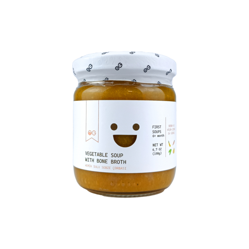 OG Natural Kemik Sulu Sebze Çorbası 190 Gr - 1