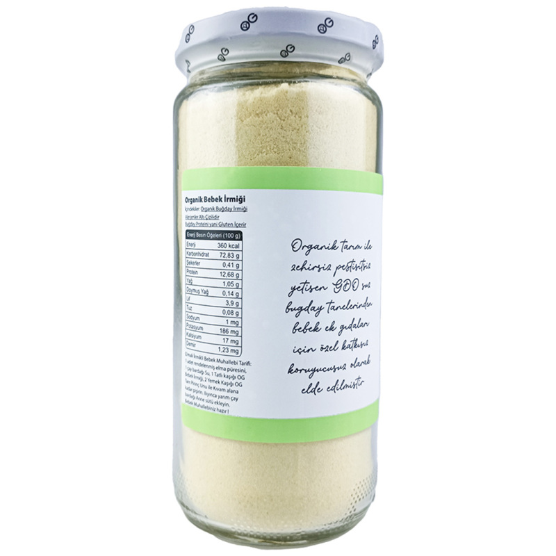 OG Natural Organik Bebek İrmiği 330 Gr - 2