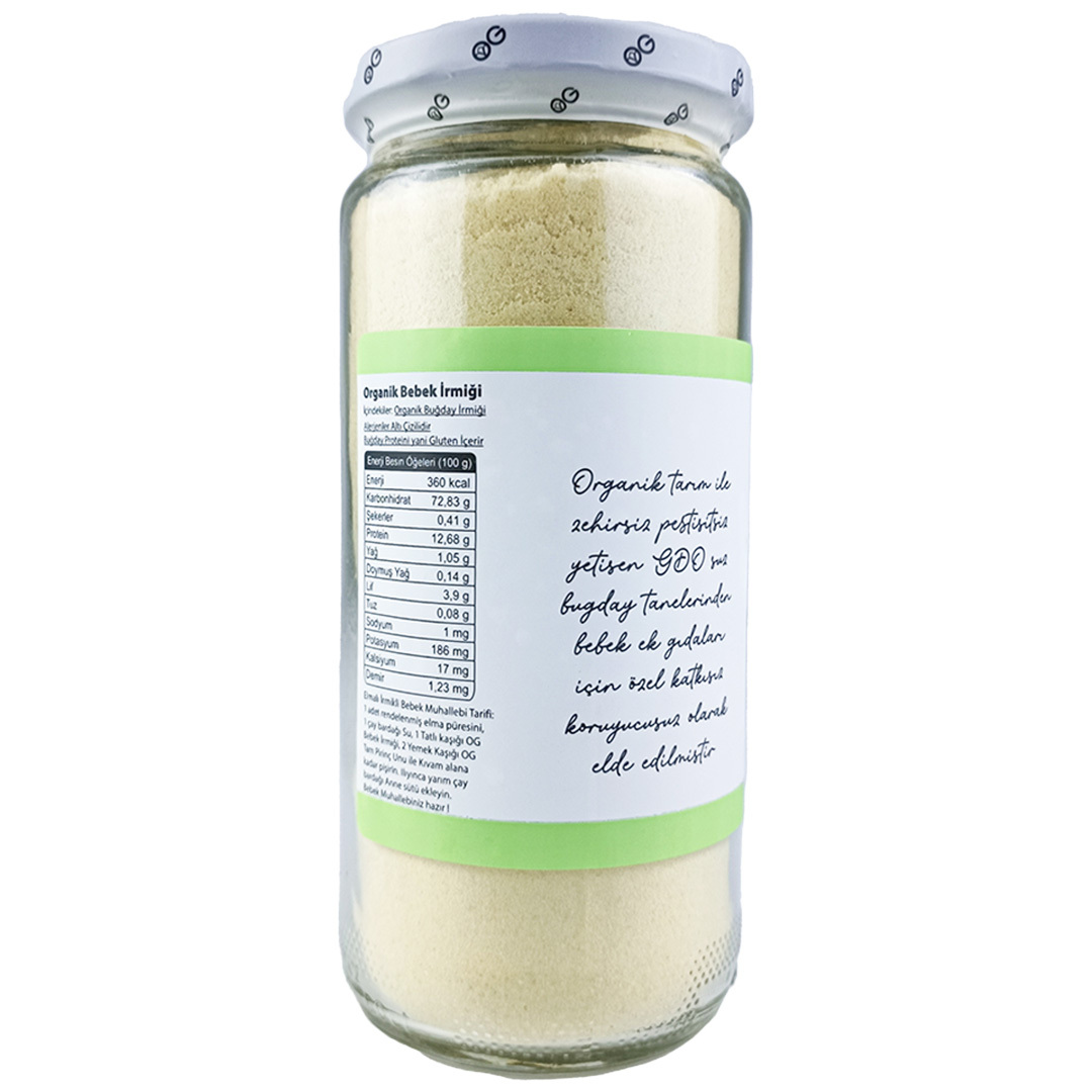 OG Natural Organik Bebek İrmiği 330 Gr - 2
