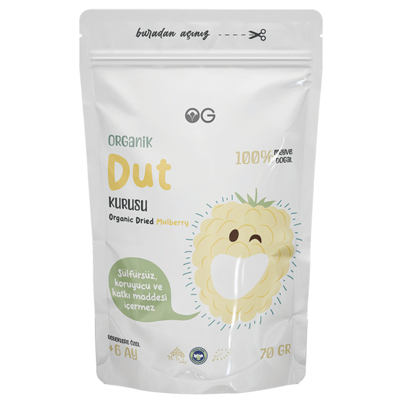 OG Natural Organik Dut Kurusu 70 Gr - 1