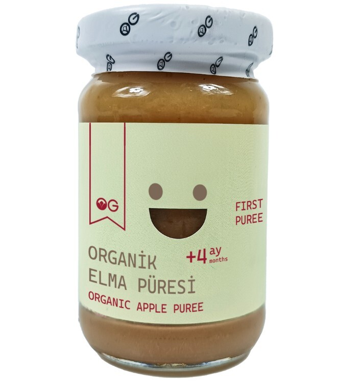 OG Natural Organik Elma Püresi 100 Gr - 1