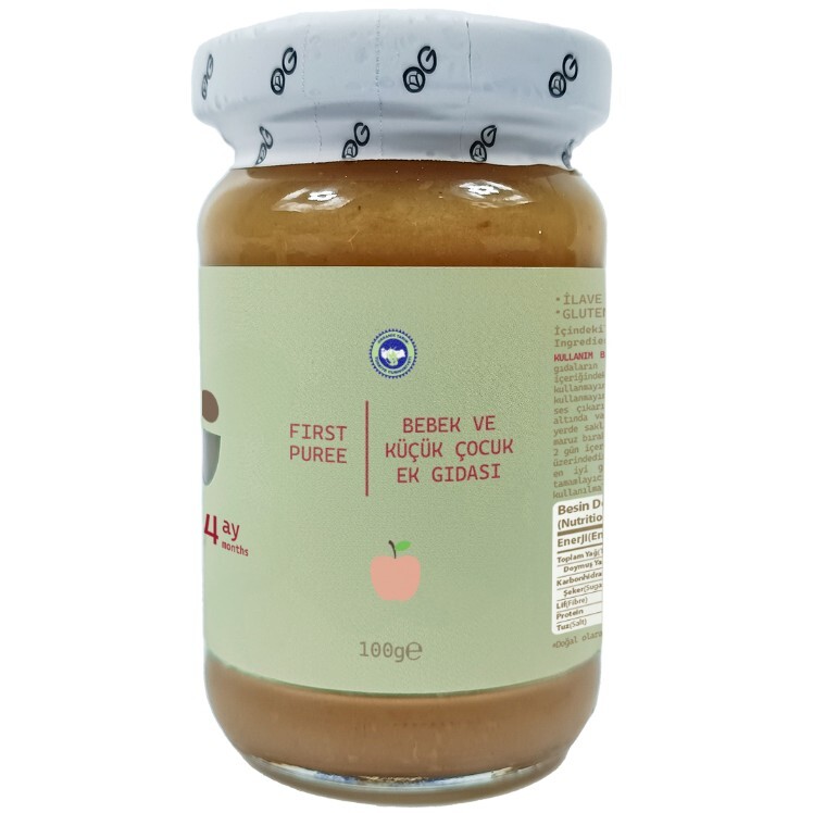 OG Natural Organik Elma Püresi 100 Gr - 2