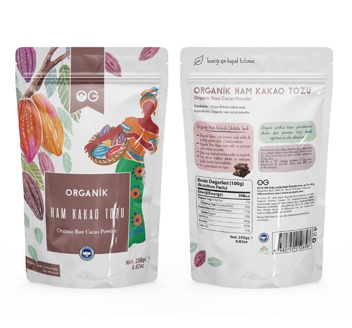 OG Natural Organik Ham Kakao Tozu 250 Gr - 2