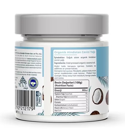 OG Natural Organik Hindistan Cevizi Yağı 170 Gr - 2