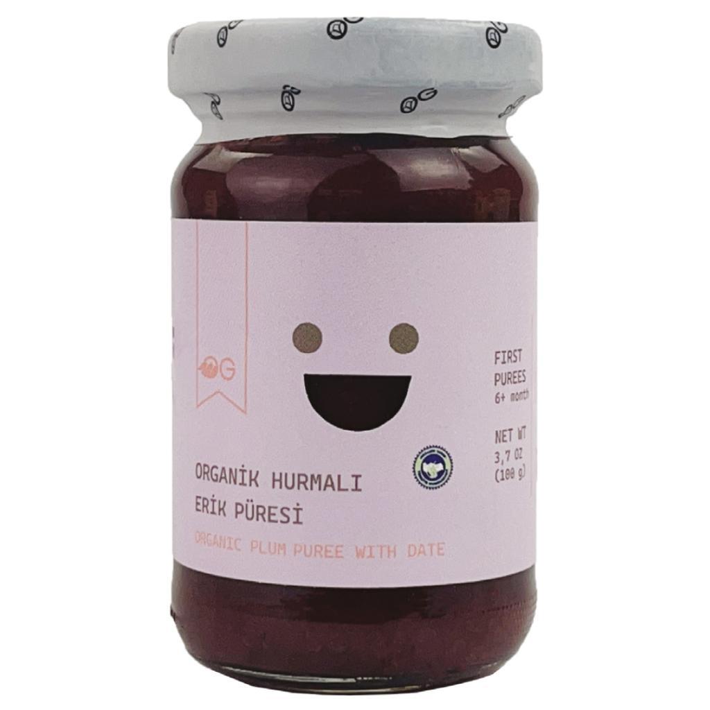 OG Natural Organik Hurmalı Erik Püresi 105 Gr - 1