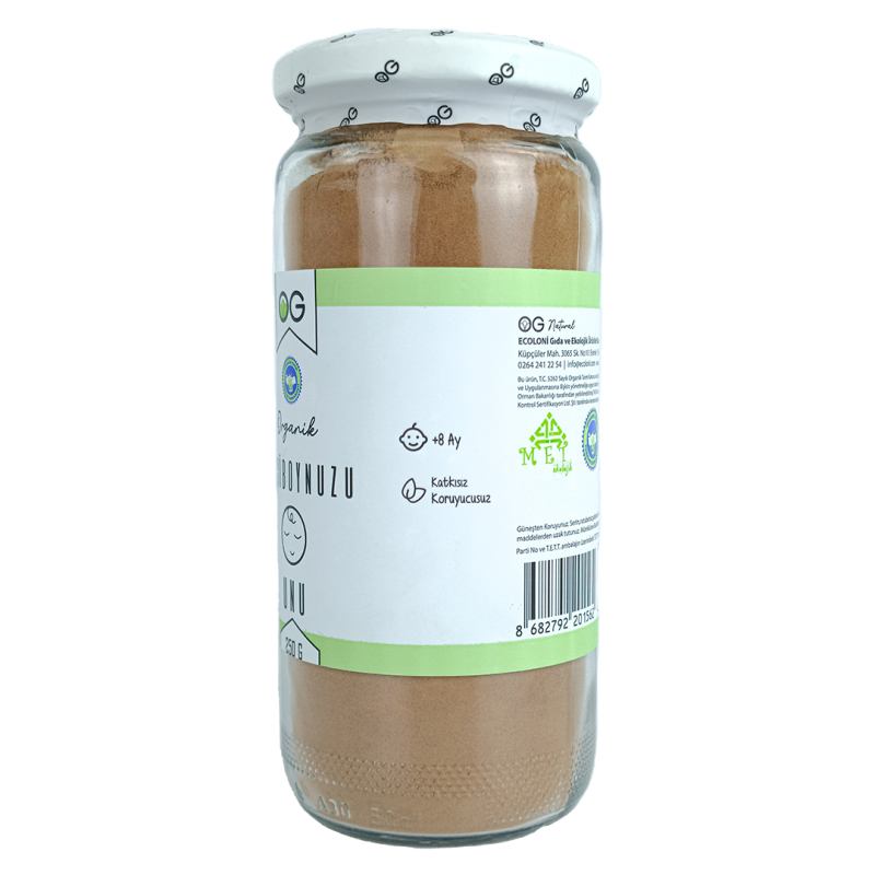 OG Natural Organik Keçiboynuzu Unu 250 Gr - 2