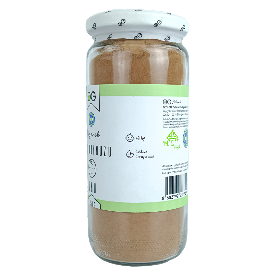 OG Natural Organik Keçiboynuzu Unu 250 Gr - 2
