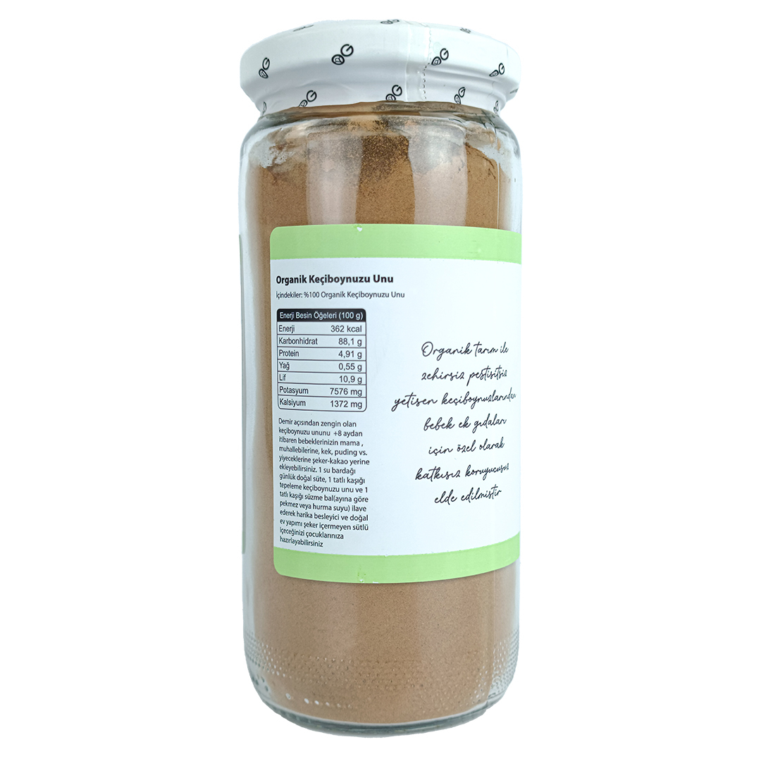 OG Natural Organik Keçiboynuzu Unu 250 Gr - 3