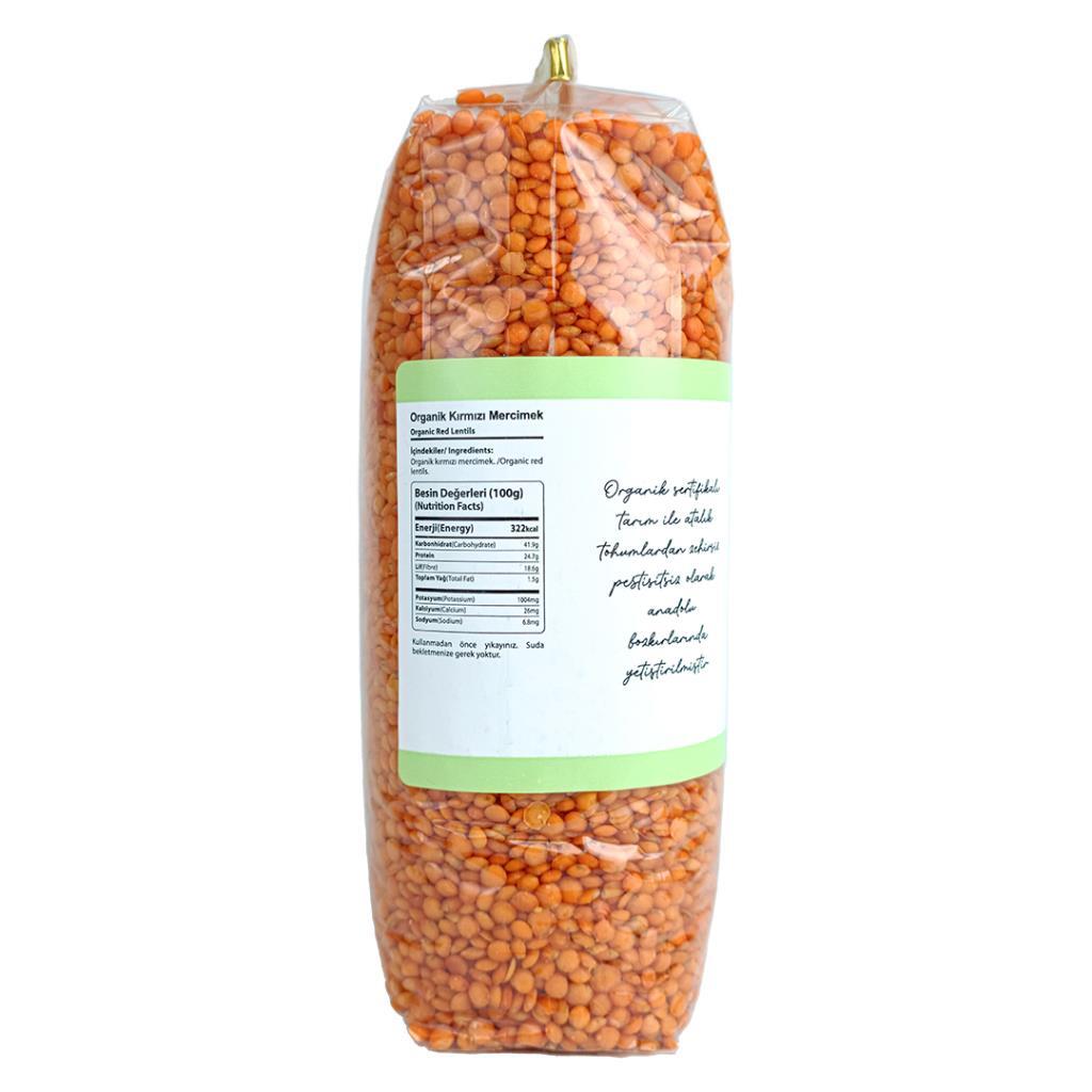OG Natural Organik Kırmızı Mercimek 900 Gr - 2