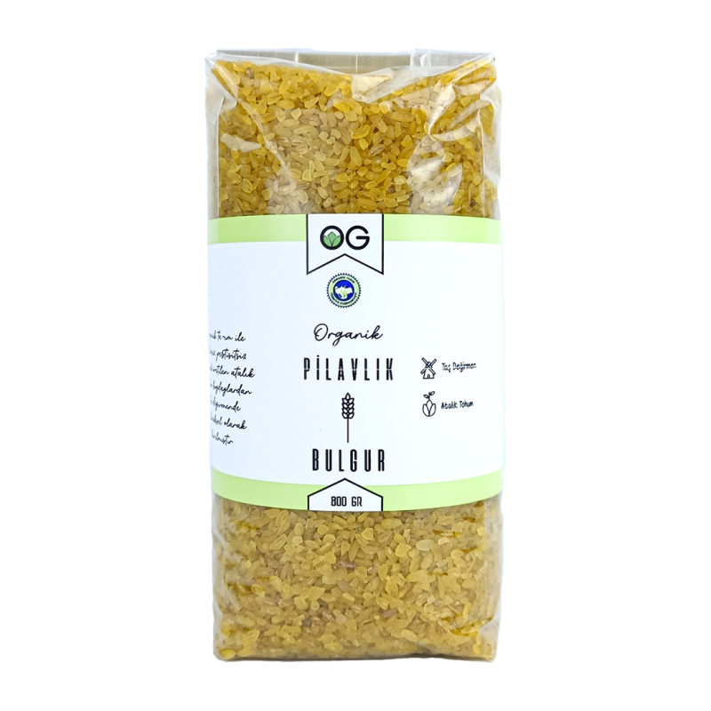 OG Natural Organik Pilavlık Bulgur 800 Gr - 1