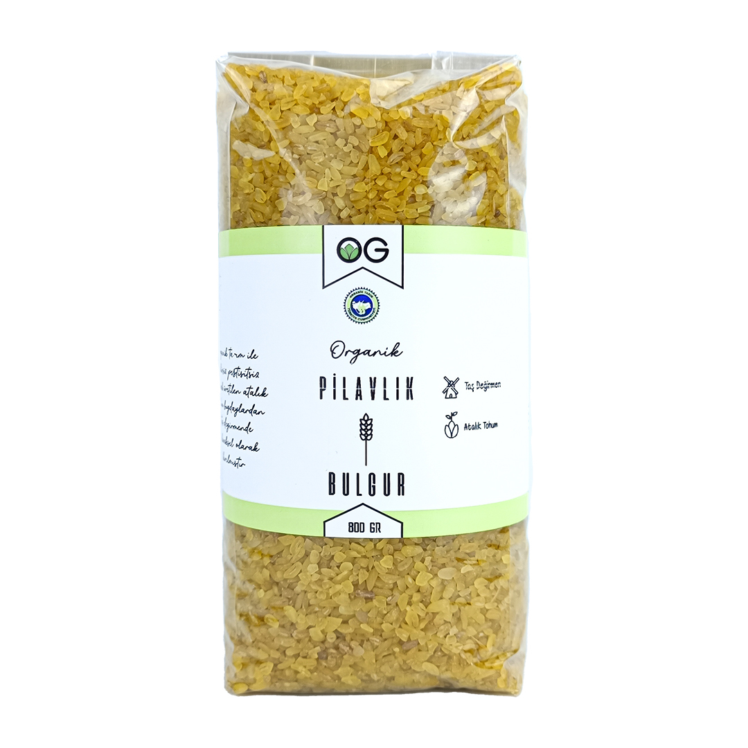 OG Natural Organik Pilavlık Bulgur 800 Gr - 1