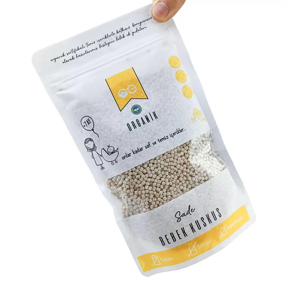 OG Natural Organik Sade Bebek Kuskus 250 Gr - 3