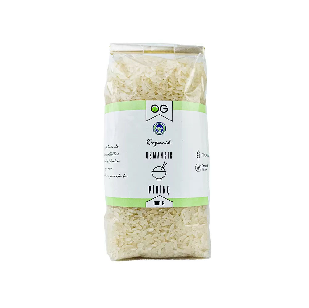 OG Natural Organik Sertifikalı Osmancık Pirinç 800 Gr - 1