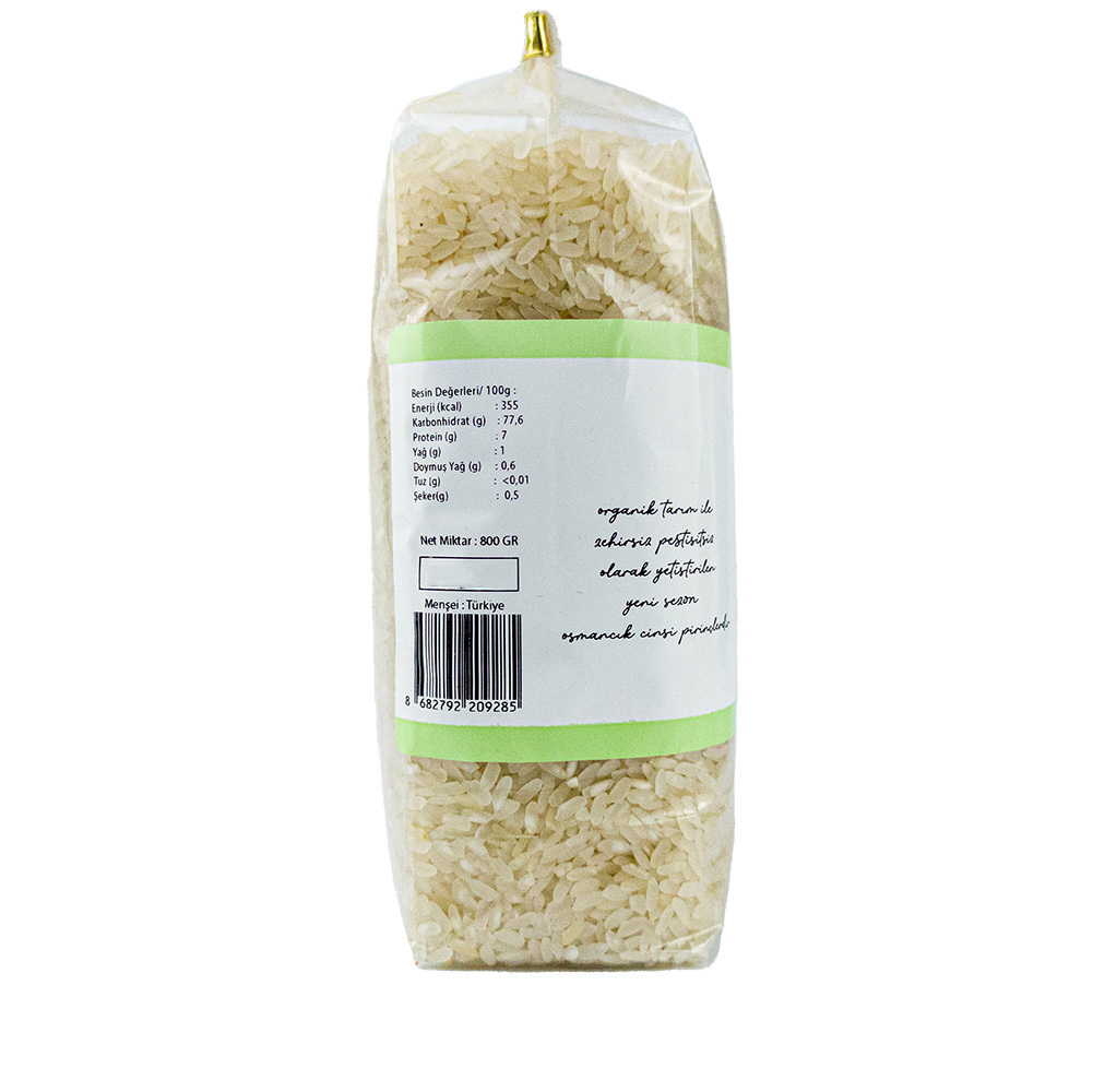 OG Natural Organik Sertifikalı Osmancık Pirinç 800 Gr - 2