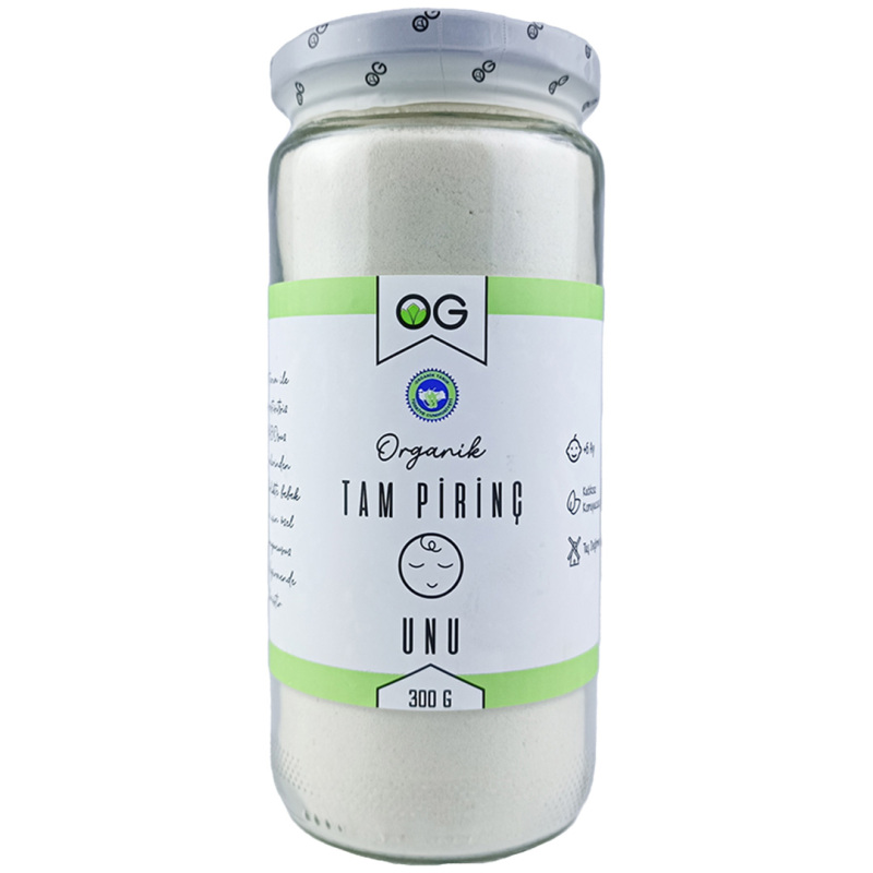 OG Natural Organik Tam Pirinç Unu 300 Gr - 1