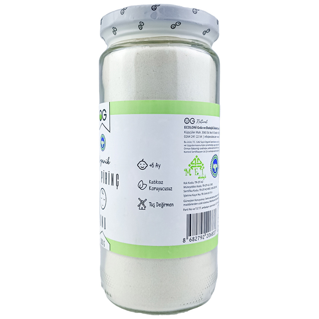 OG Natural Organik Tam Pirinç Unu 300 Gr - 3