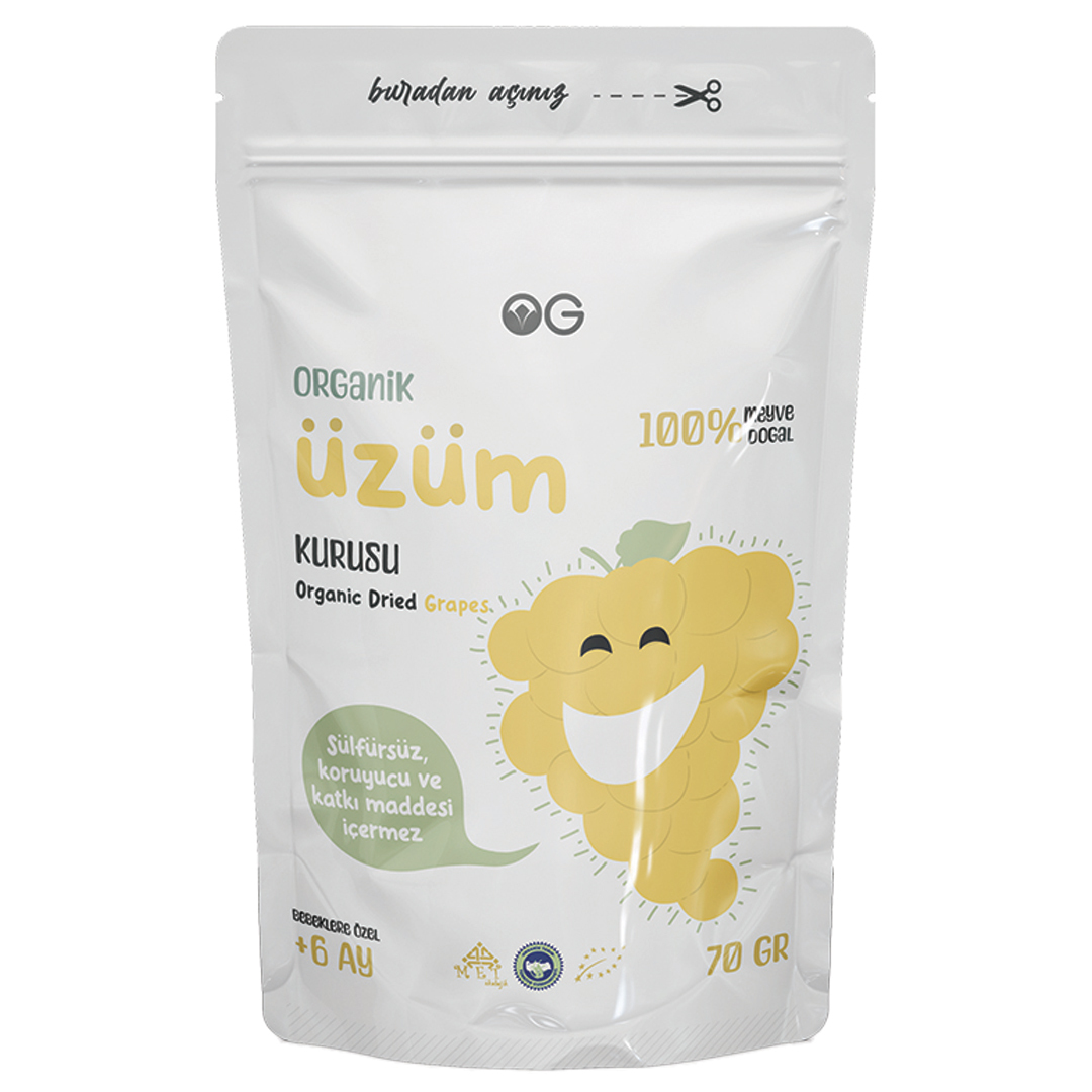 OG Natural Organik Üzüm Kurusu 70 Gr - 1
