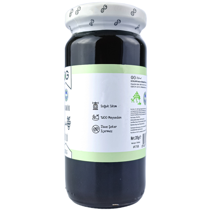 OG Natural Organik Üzüm Özü 315 Gr - 3