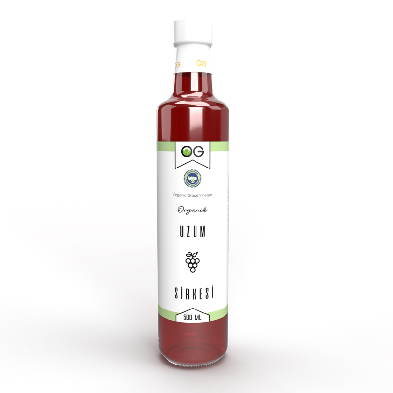 OG Natural Organik Üzüm Sirkesi 500 ml - 1