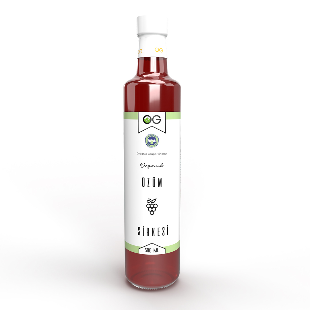 OG Natural Organik Üzüm Sirkesi 500 ml - 1