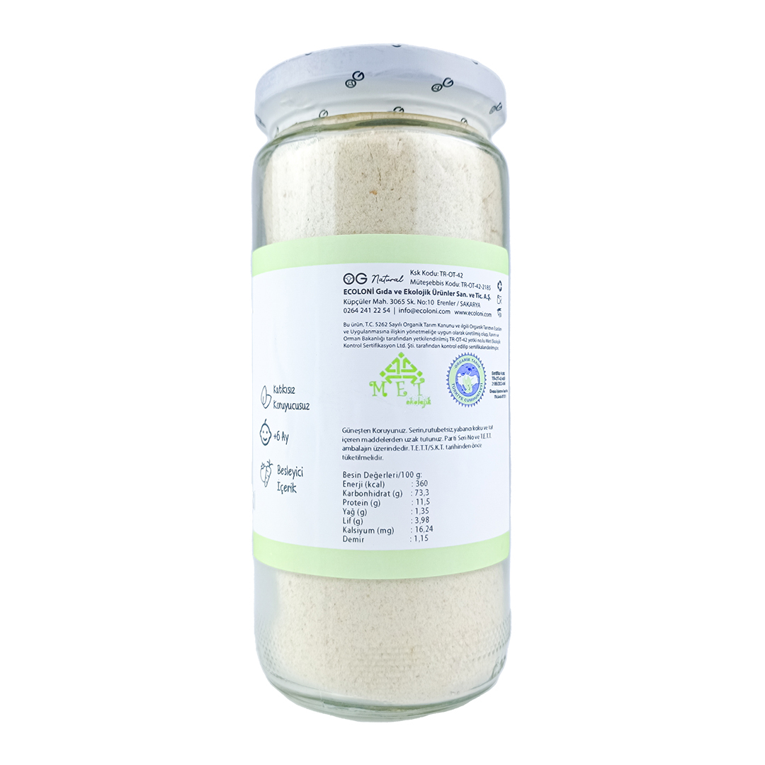 OG Natural Organik Yulaflı Bebek Muhallebisi Karışımı 300 Gr - 3